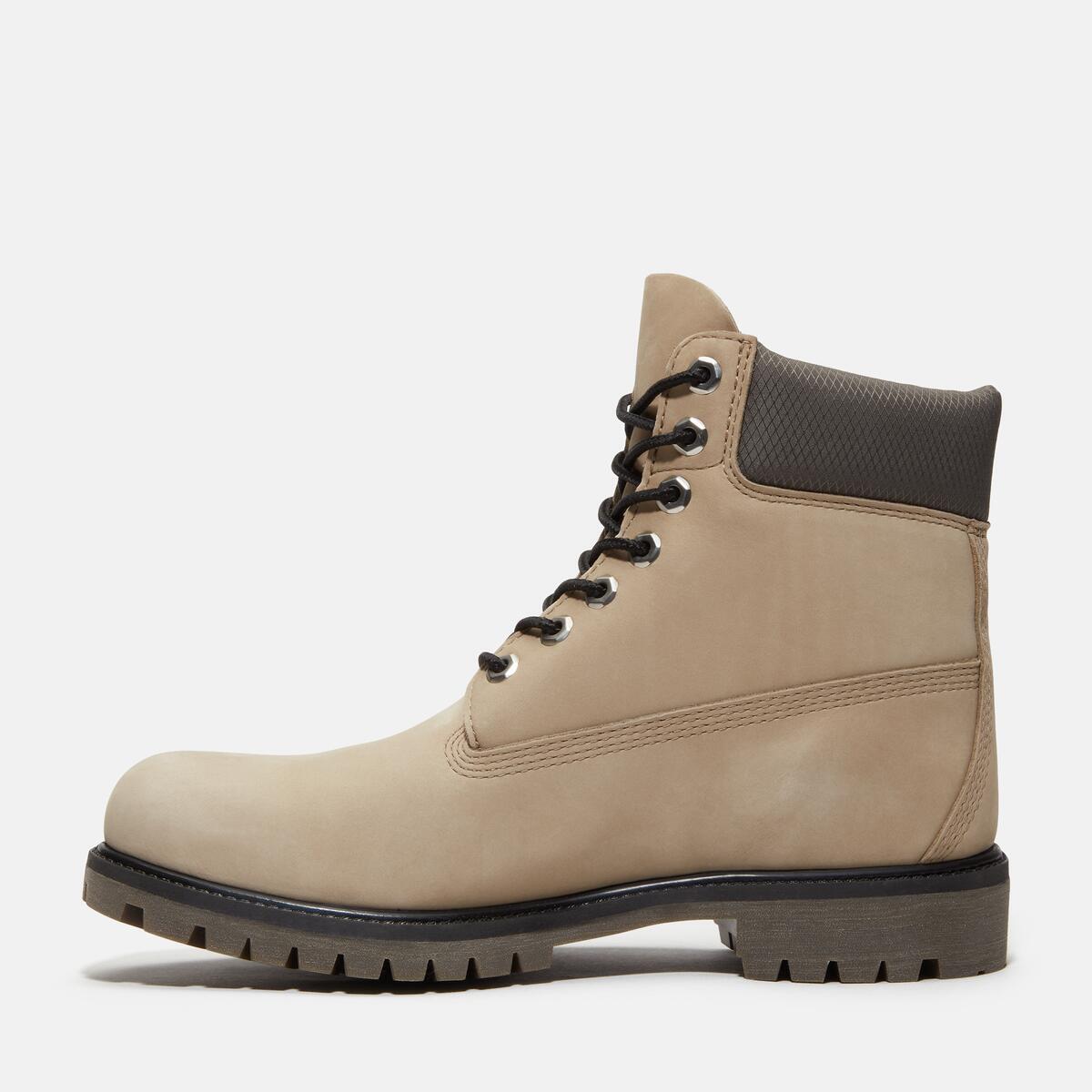 TIMBERLAND Men's 6-Inch Premium Waterproof Boot Light Brown Nubuck - Image 6