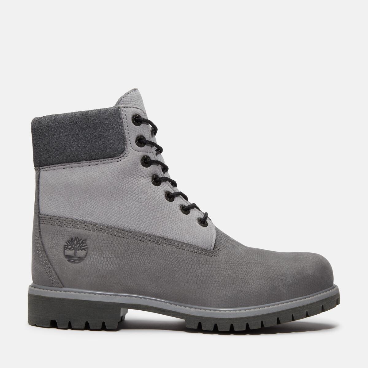 Buy Men's 6-Inch Premium Waterproof Boot in Medium Grey Nubuck