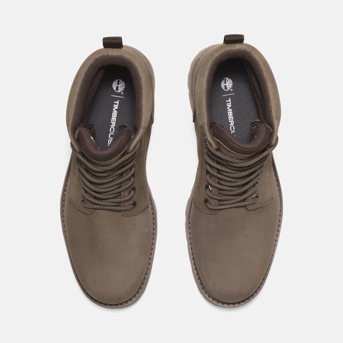TIMBERLAND Men's Britton Road Waterproof Boot Medium Brown Nubuck - Image 3