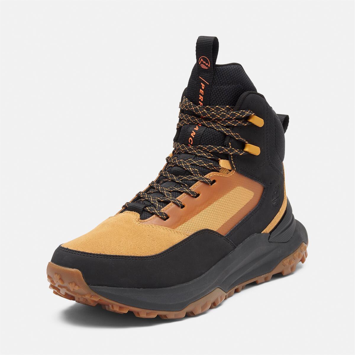 TIMBERLAND Men's Motion Access Waterproof Mid Wheat Suede - Image 9