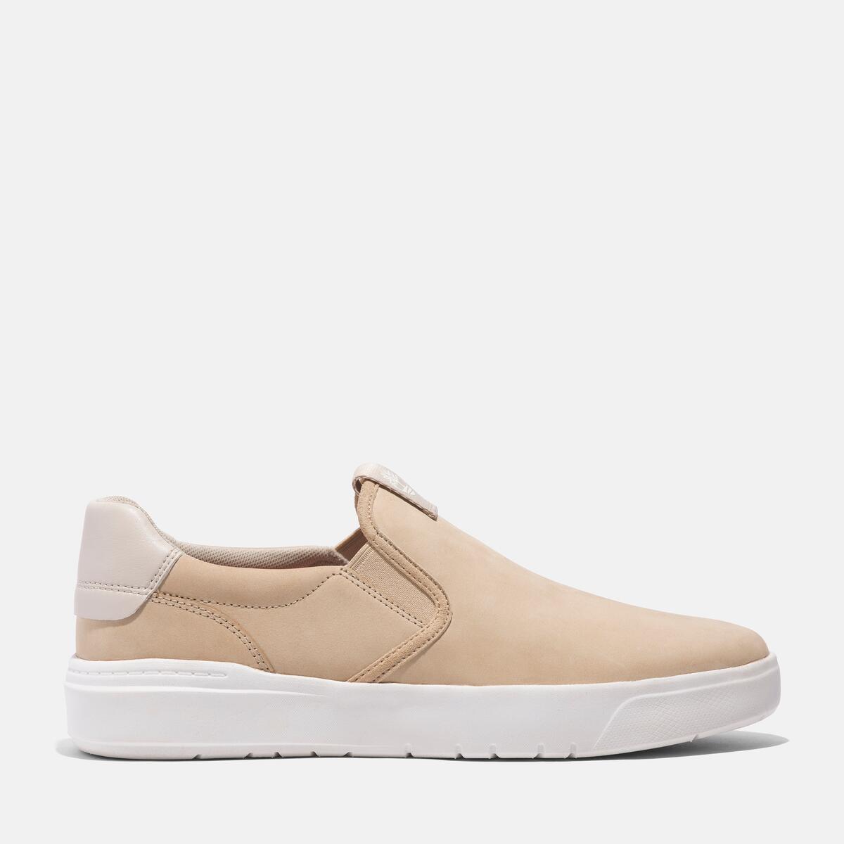 Buy Men s Seneca Bay Slip On in Light Beige Nubuck Online at TIMBERLAND Timberland NZ