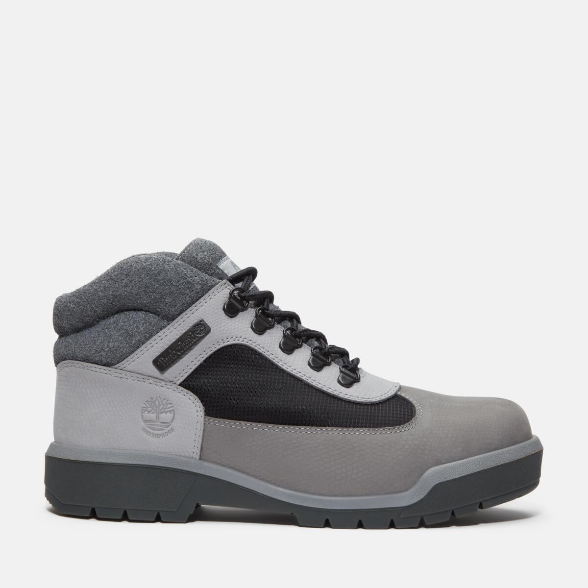 Buy Men's Waterproof Field Boot in Medium Grey Nubuck Online at