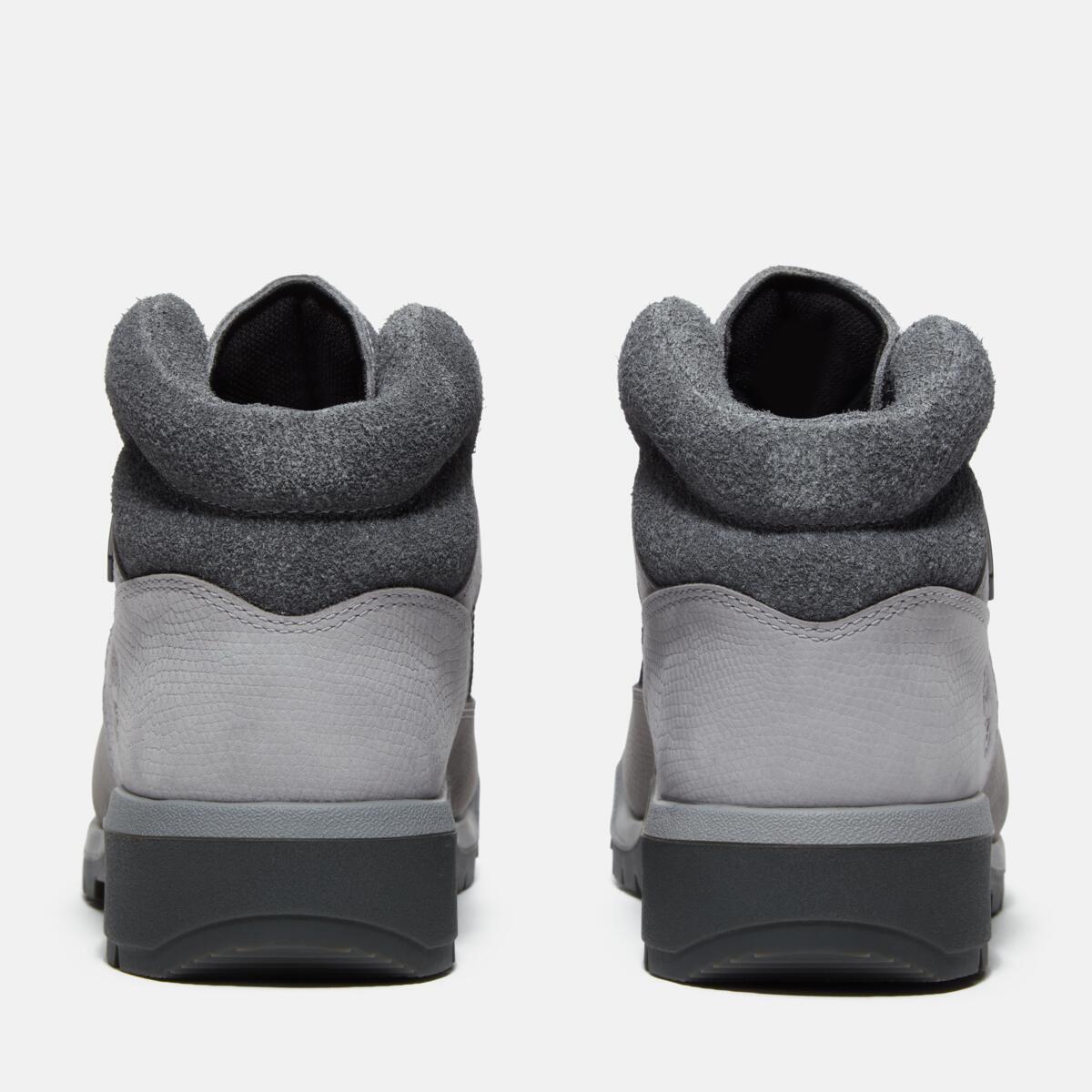 TIMBERLAND Men's Waterproof Field Boot Medium Grey Nubuck - Image 5