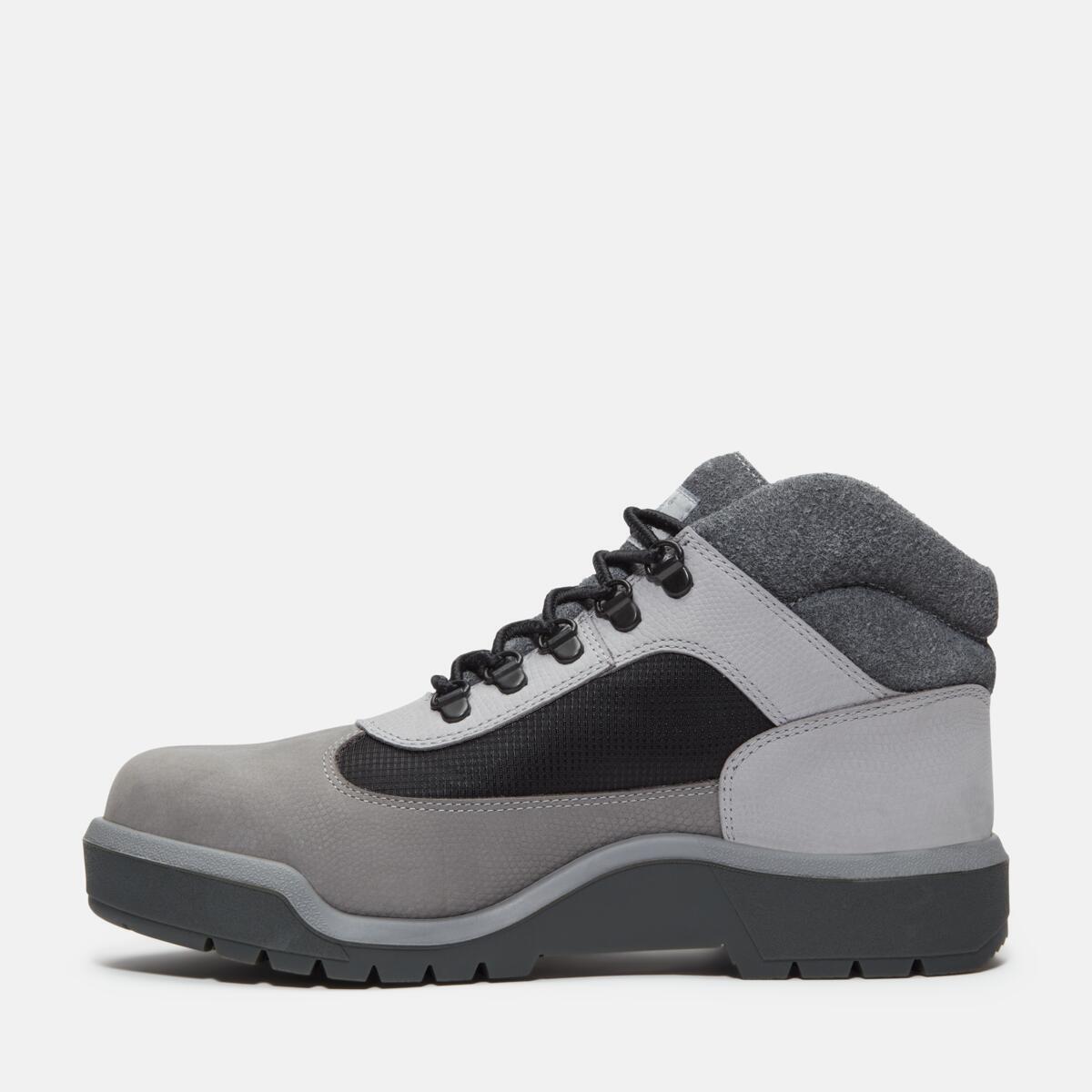 TIMBERLAND Men's Waterproof Field Boot Medium Grey Nubuck - Image 6