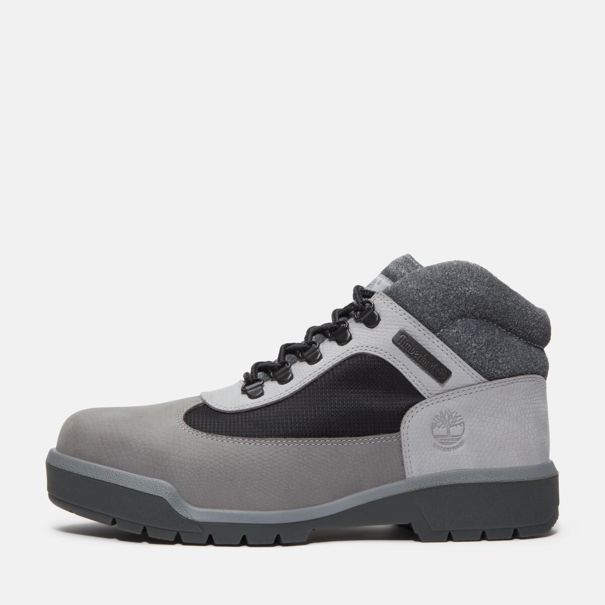 TIMBERLAND Men's Waterproof Field Boot Medium Grey Nubuck - Image 8