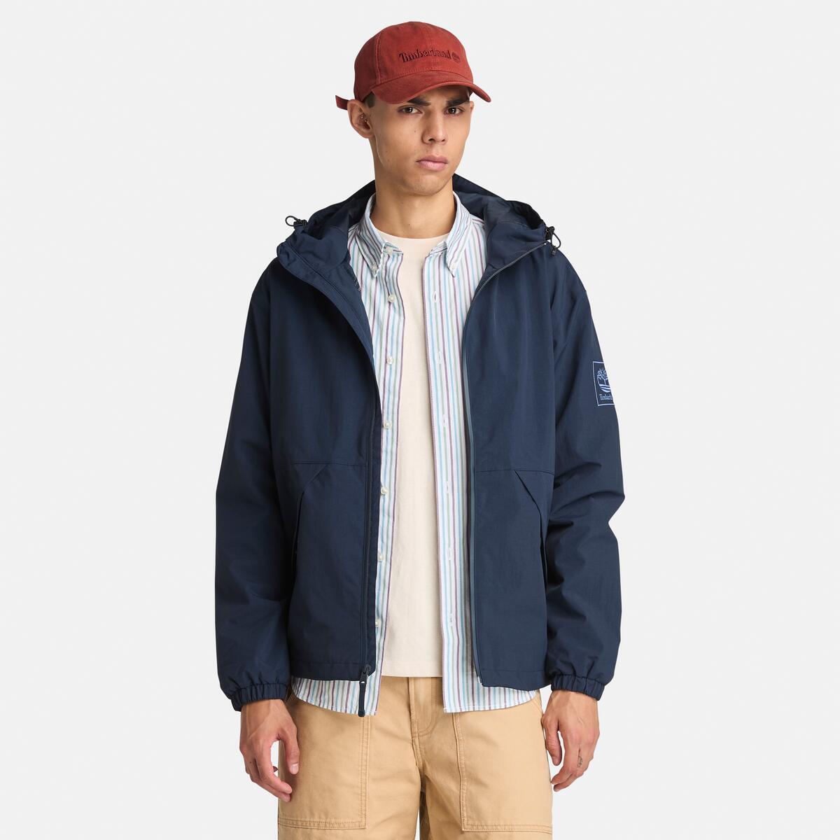 TIMBERLAND Men's Winnick Waterproof Shell Jacket Dark Sapphire - Image 1