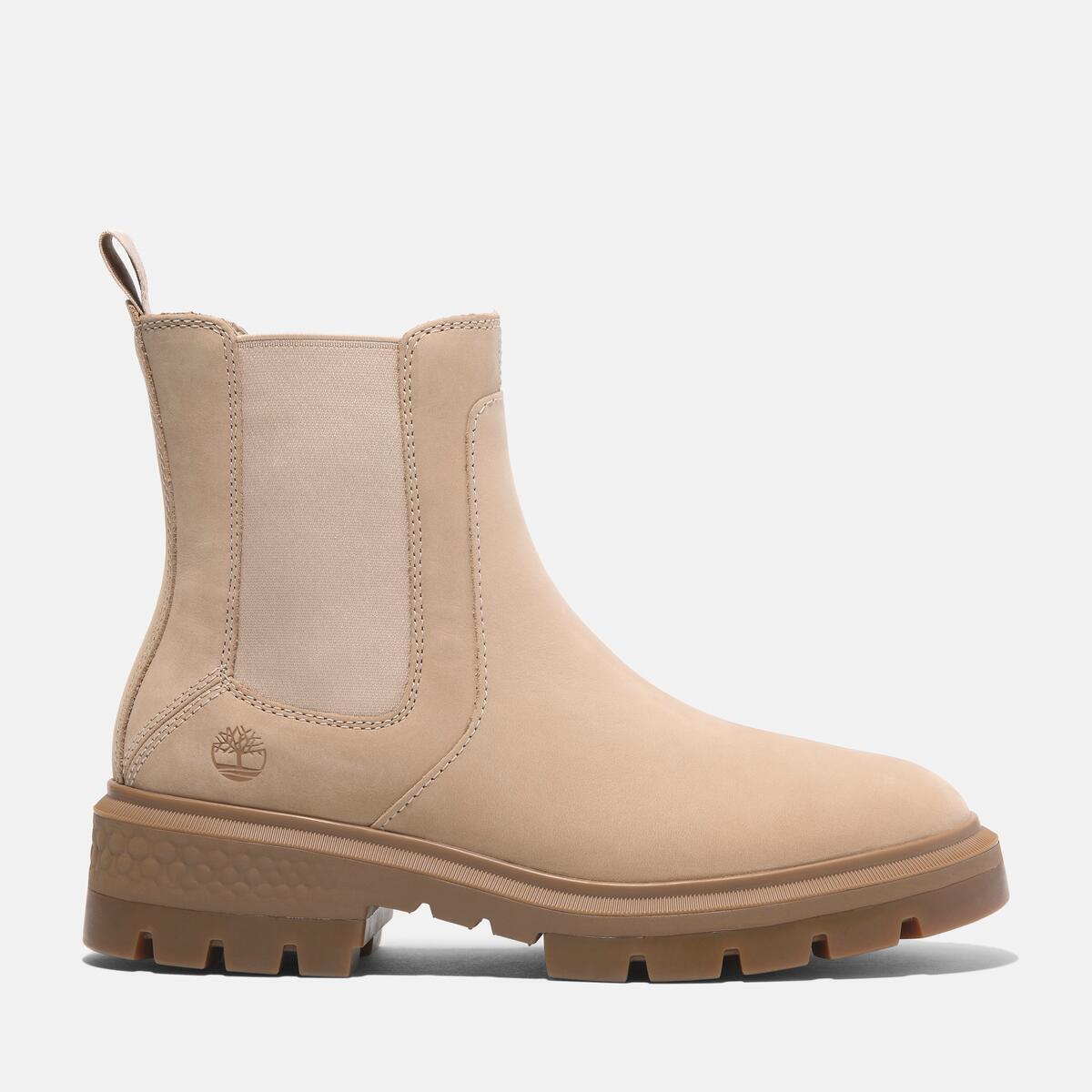 Waterproof Boots Timberland Boots Taupe Courmayeur Valley Chelsea