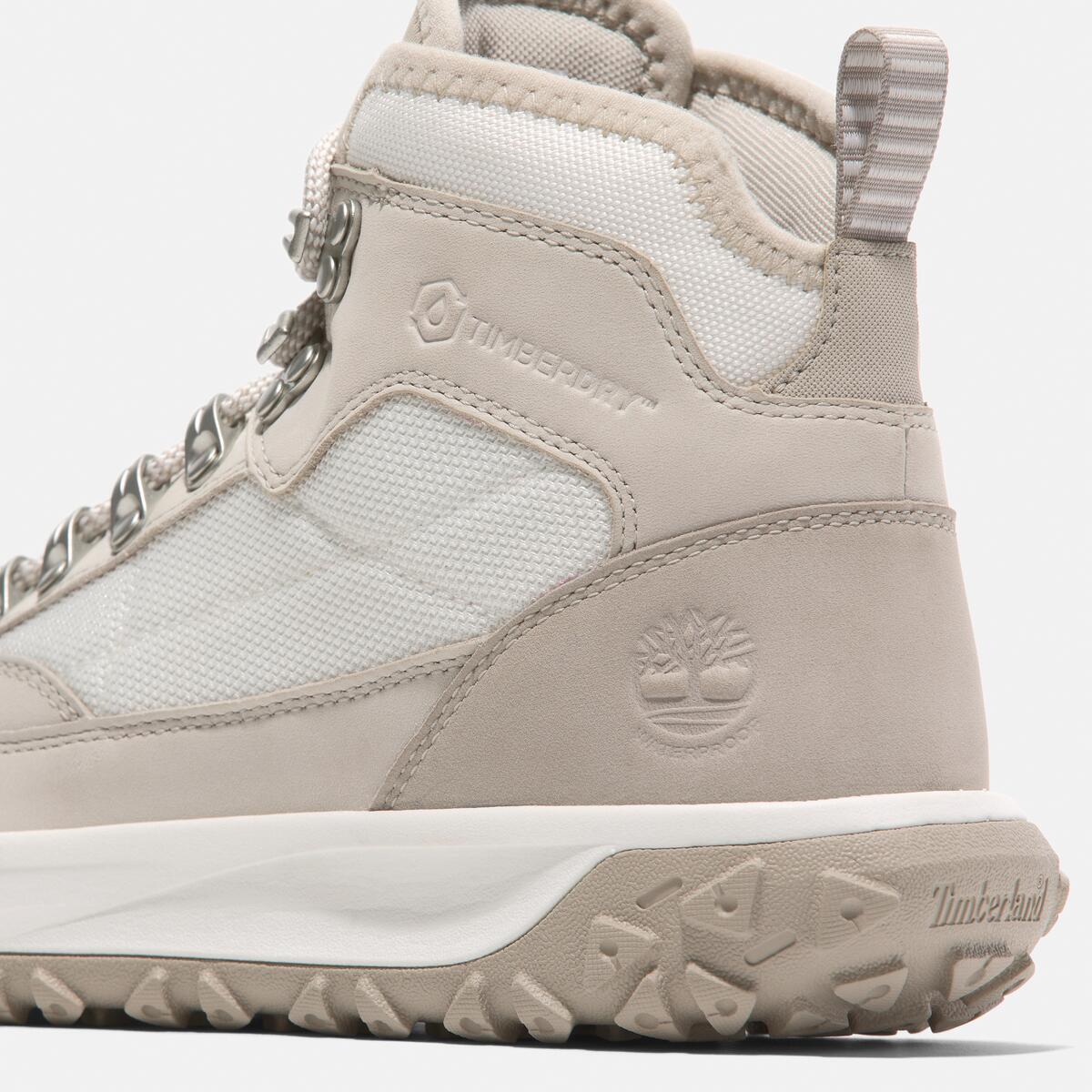 TIMBERLAND Women's Greenstride Motion 6 Waterproof Mid White Nubuck - Image 7