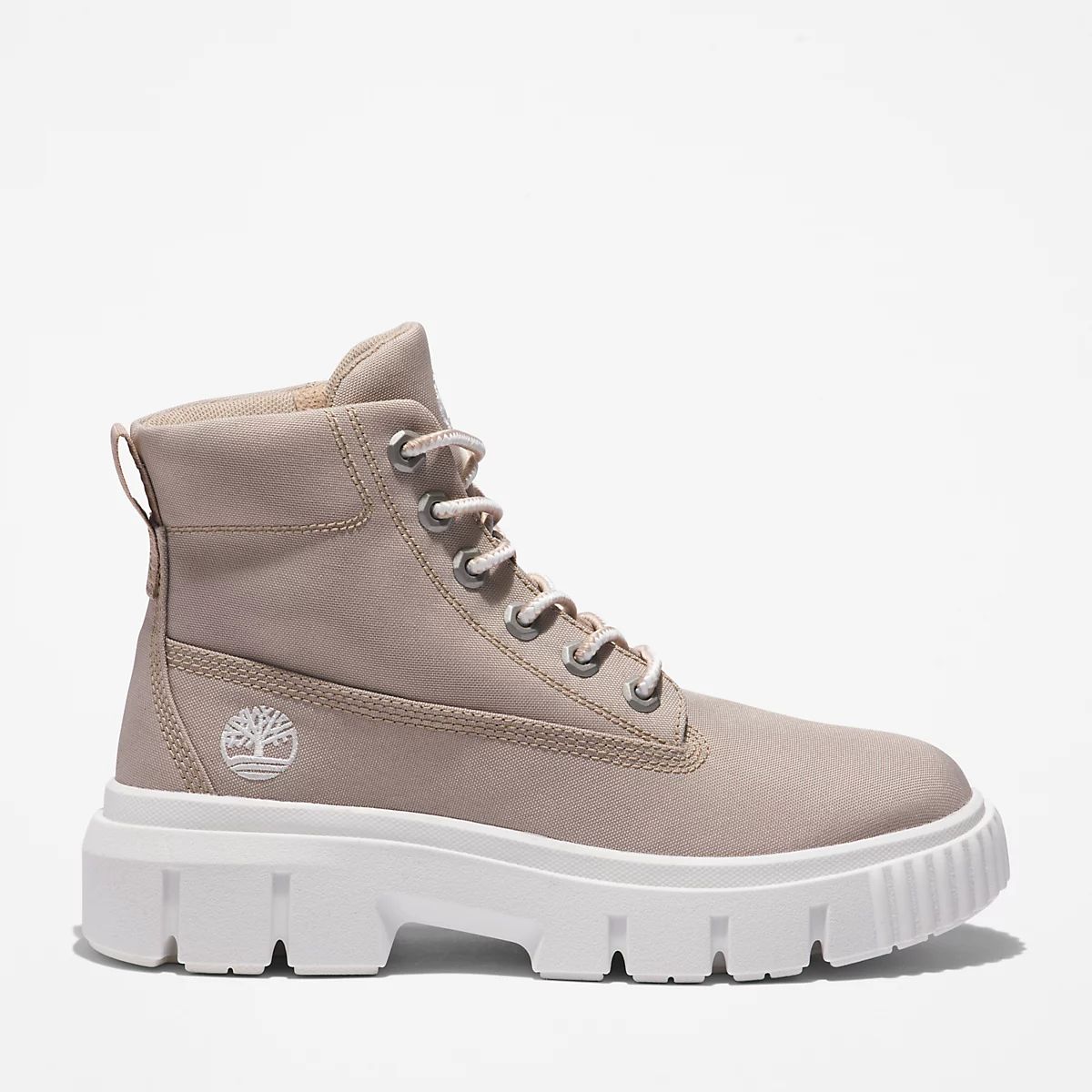 Buy Women's Greyfield Boot in Light Beige Canvas Online at