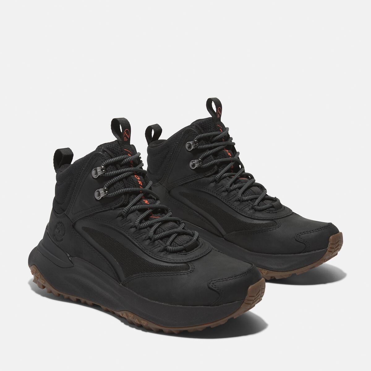 TIMBERLAND Women's Motion Access Waterproof Mid Black Leather - Image 2