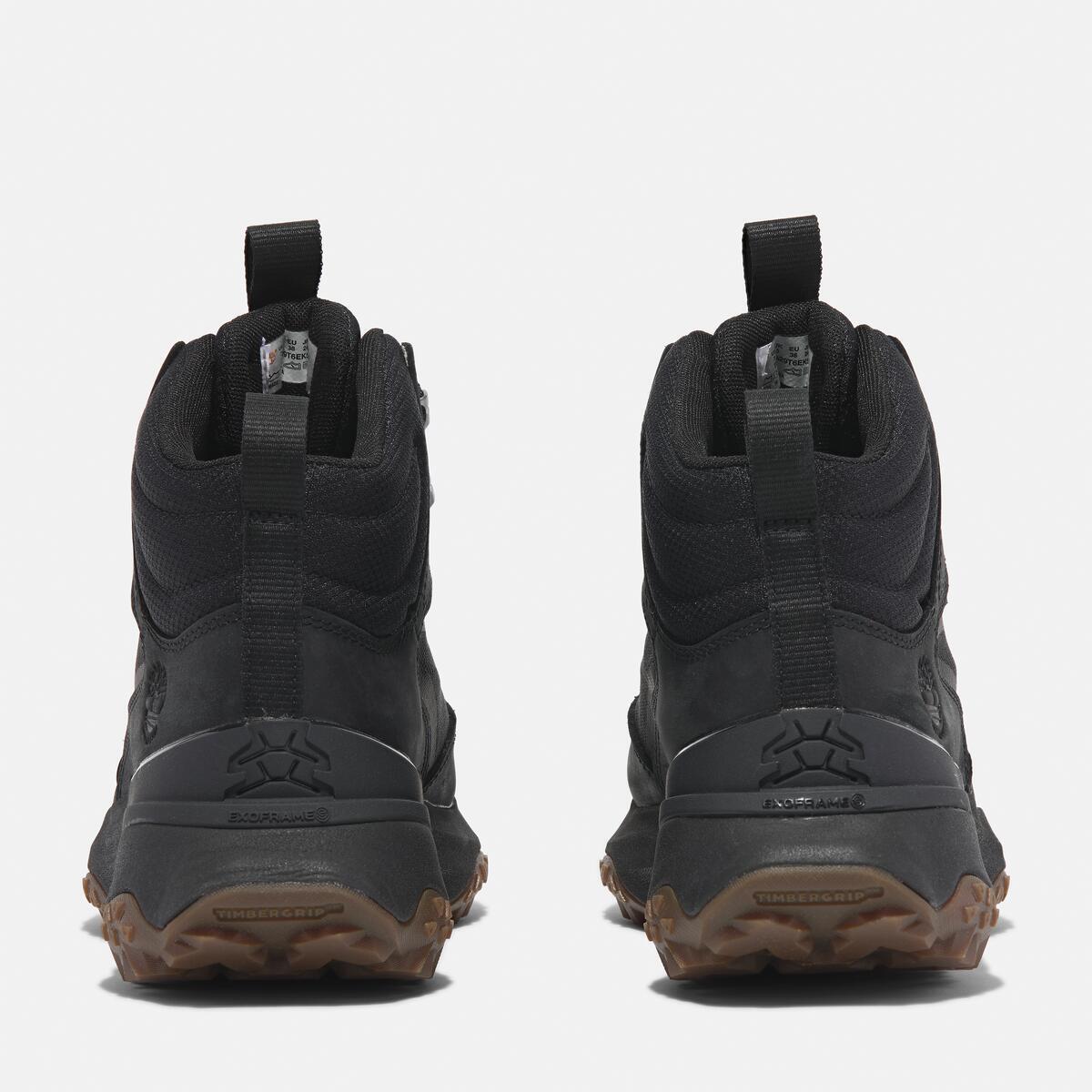 TIMBERLAND Women's Motion Access Waterproof Mid Black Leather - Image 5