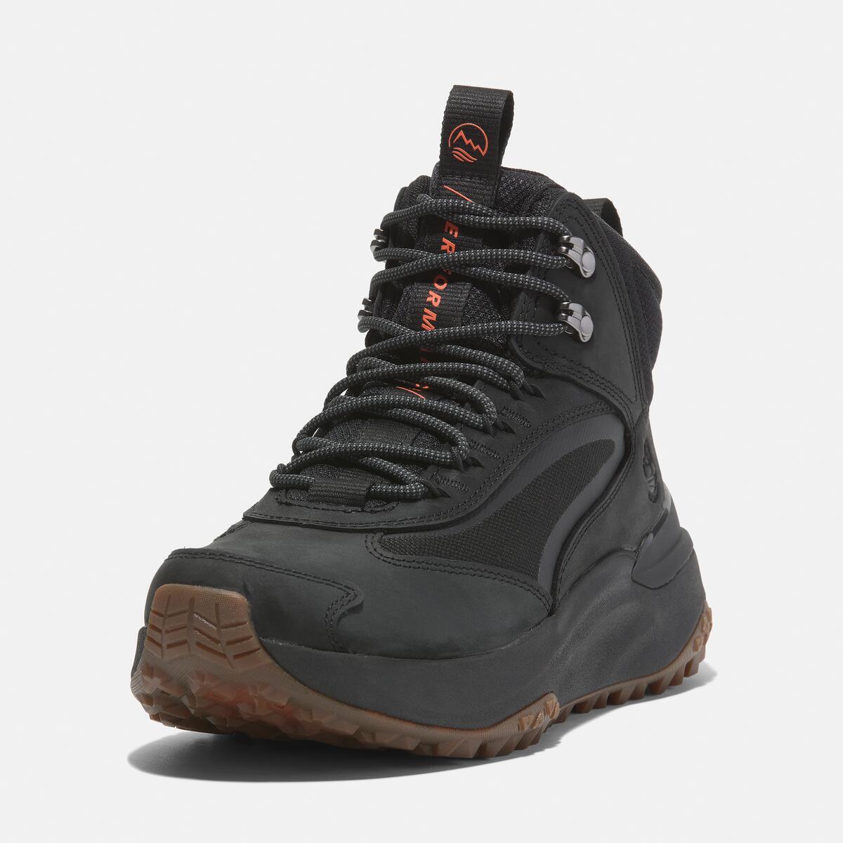 TIMBERLAND Women's Motion Access Waterproof Mid Black Leather - Image 9