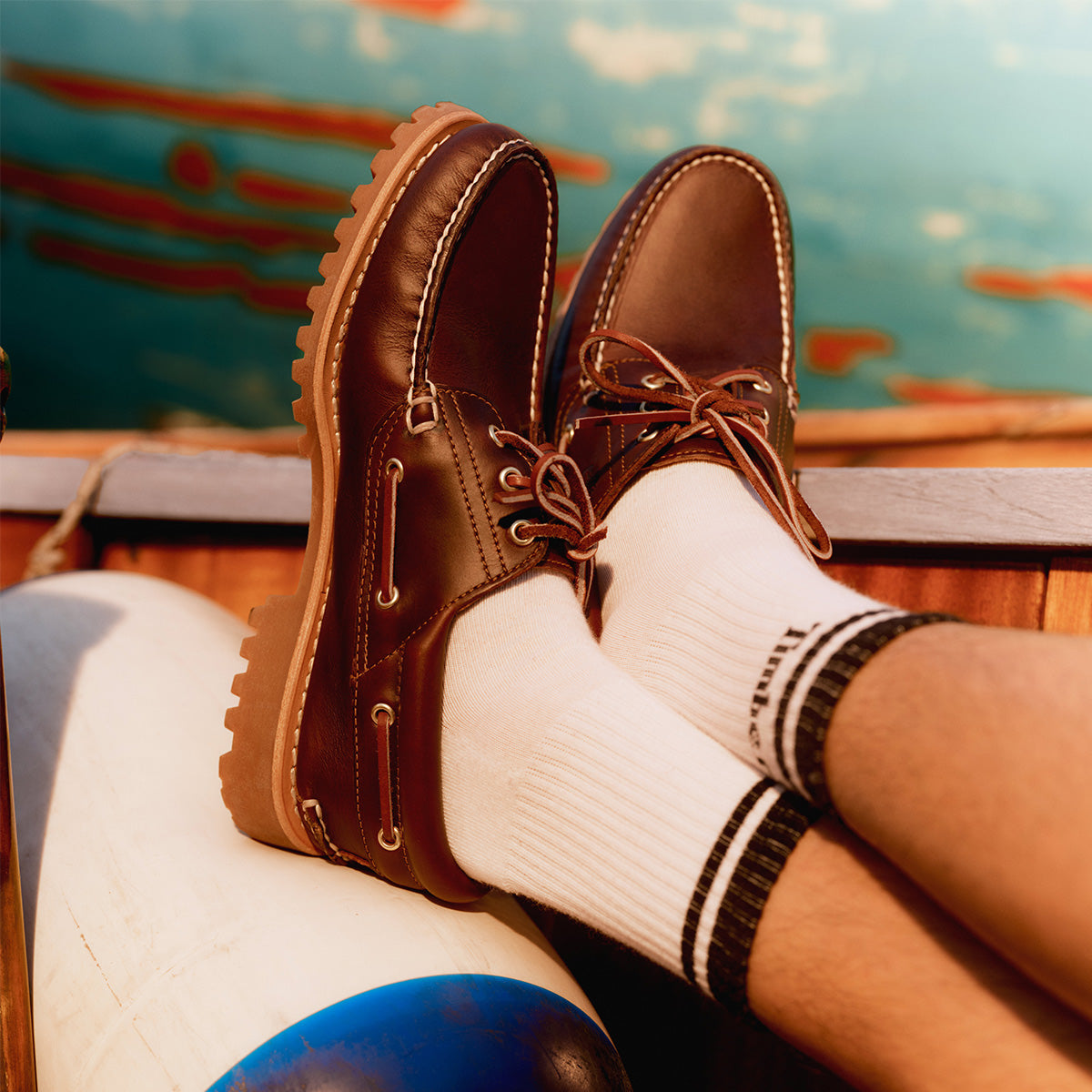 Buy Men's Authentic 3-Eye Classic Lug in Burgundy Full Grain