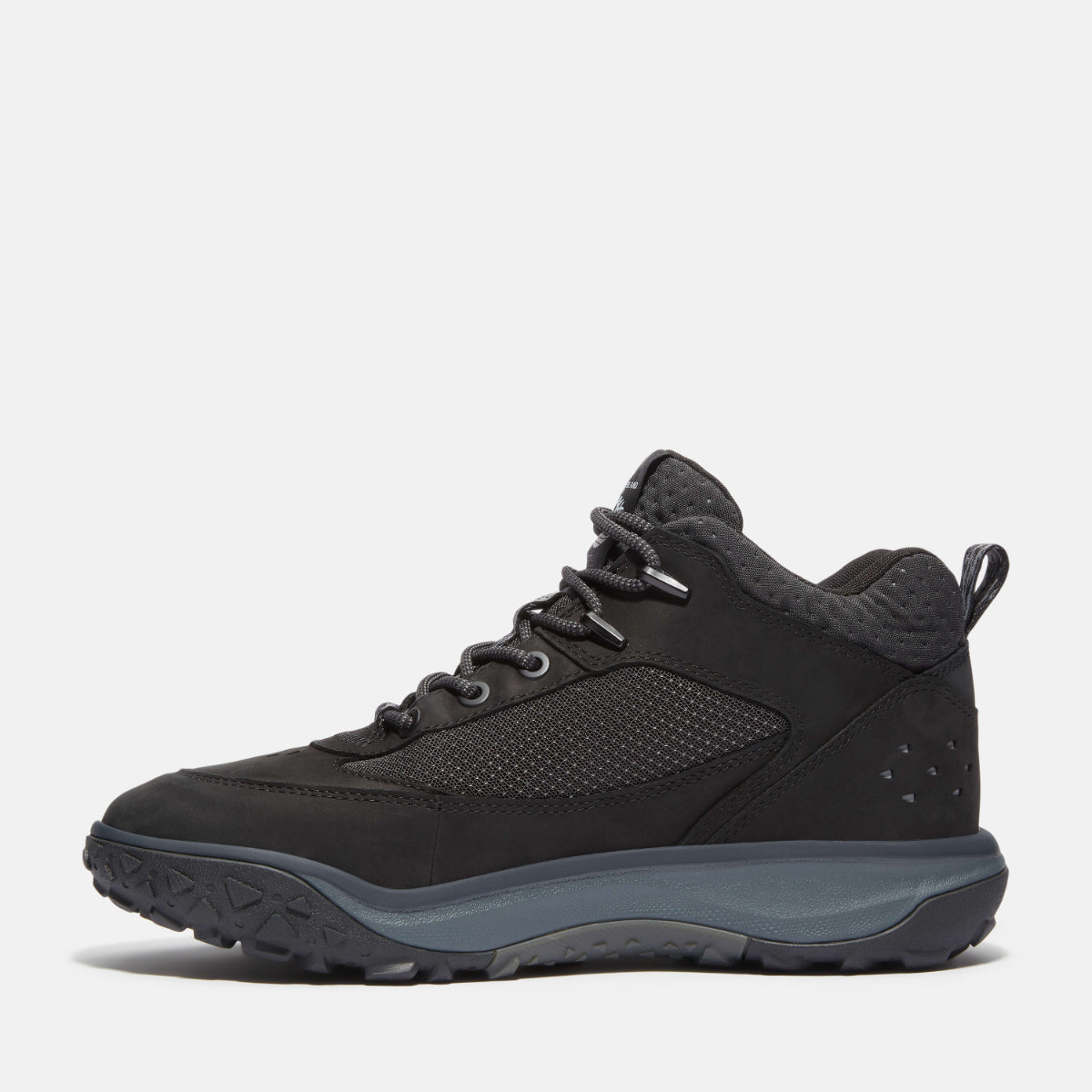 TIMBERLAND Mens Motion 7 Waterproof Mid Black Nubuck - Image 6