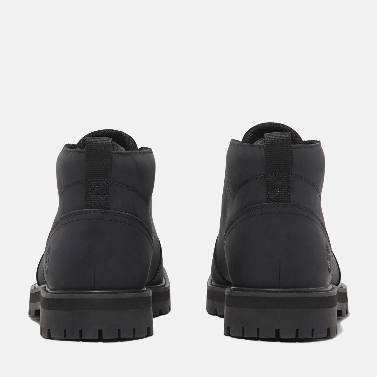 TIMBERLAND Men's Britton Road Waterproof Chukka Black Full Grain - Image 5