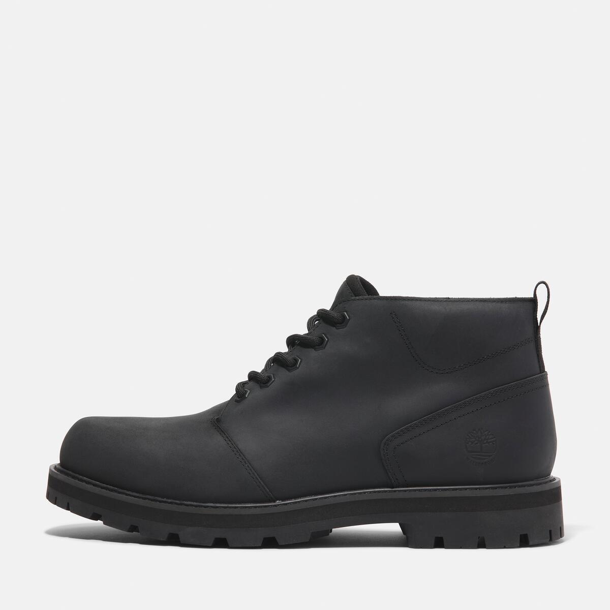 TIMBERLAND Men's Britton Road Waterproof Chukka Black Full Grain - Image 8