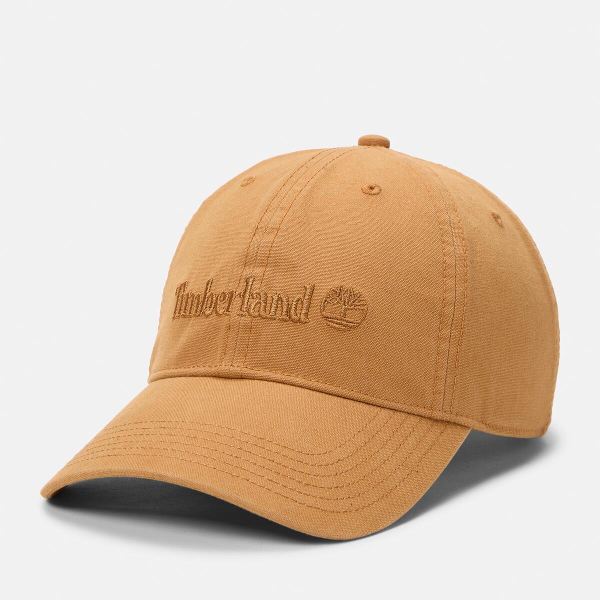 TIMBERLAND Cooper Hill Embroidered Baseball Cap Wheat - Image 1