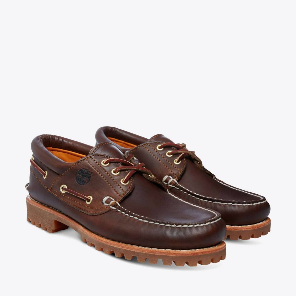 TIMBERLAND Men's Heritage 3-Eye Classic Lug Medium Brown Full-Grain - Image 3