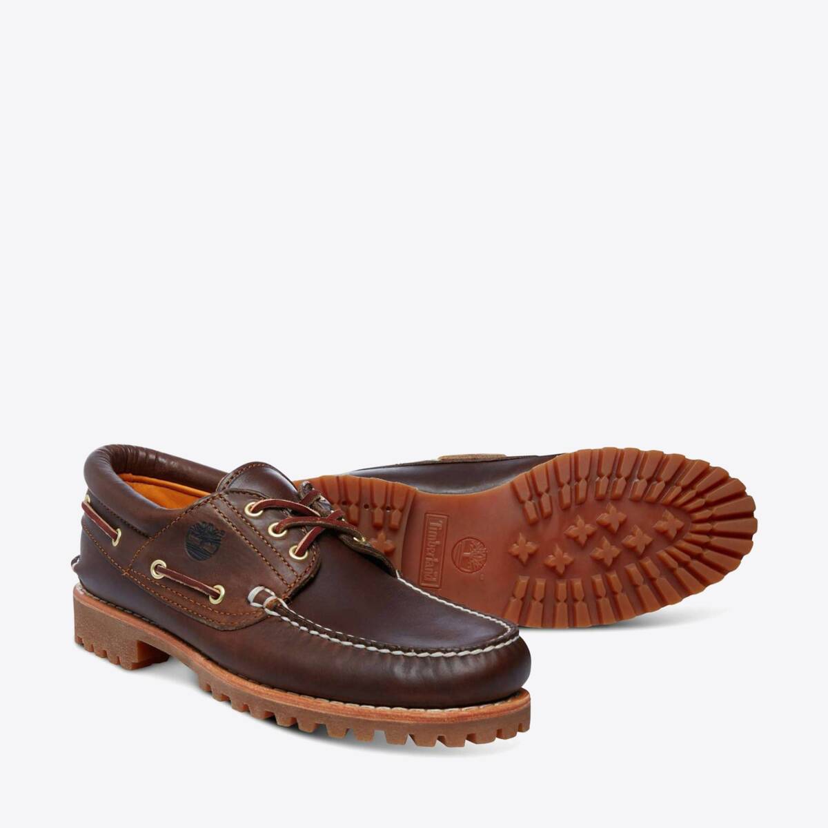 TIMBERLAND Men's Heritage 3-Eye Classic Lug Medium Brown Full-Grain - Image 4