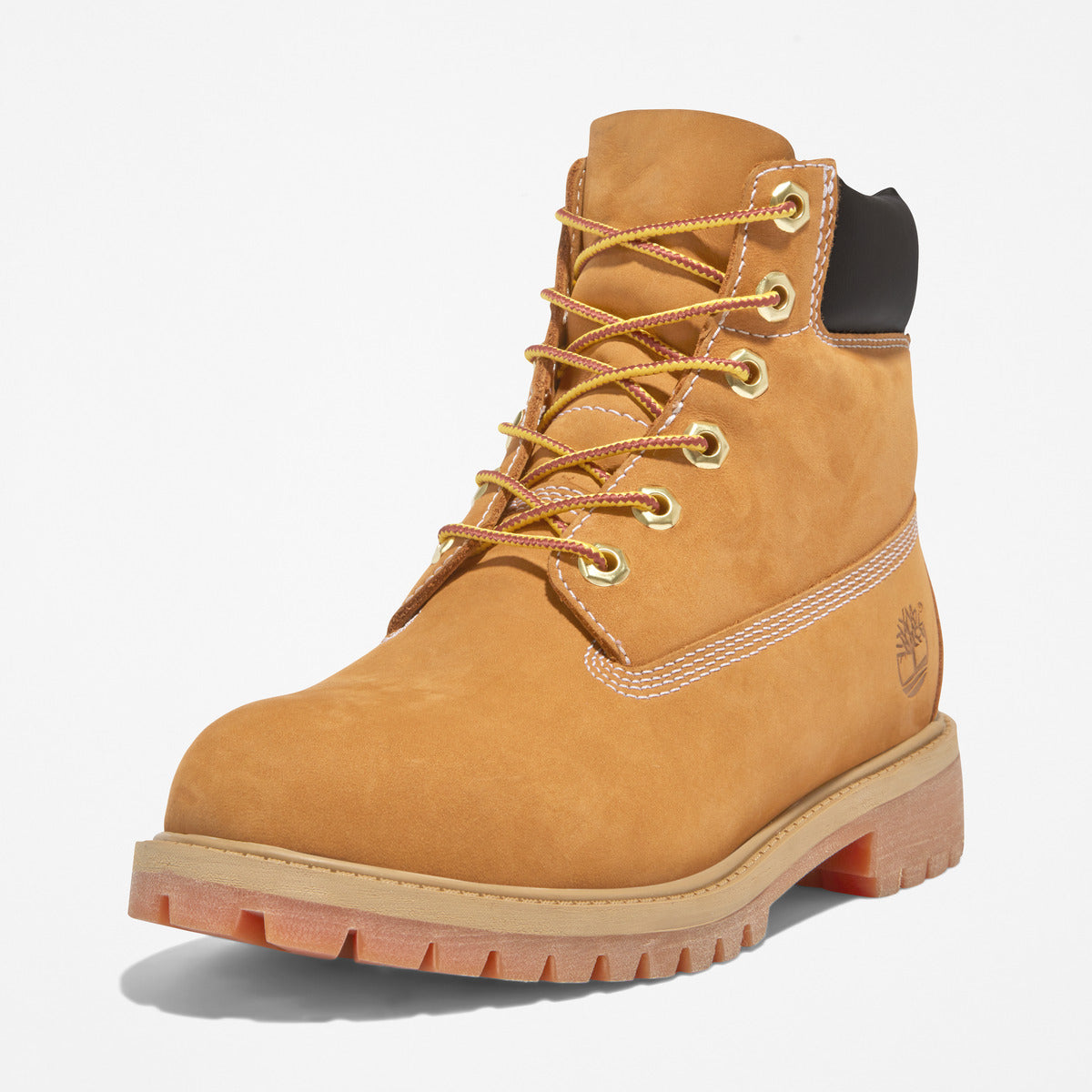 TIMBERLAND Junior 6-Inch Premium Waterproof Boot Wheat Nubuck - Image 2
