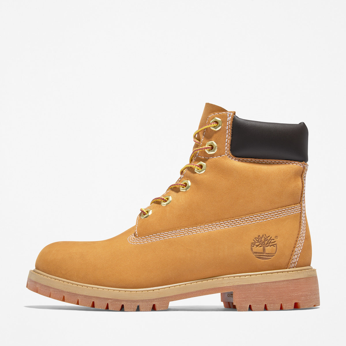 TIMBERLAND Junior 6-Inch Premium Waterproof Boot Wheat Nubuck - Image 3
