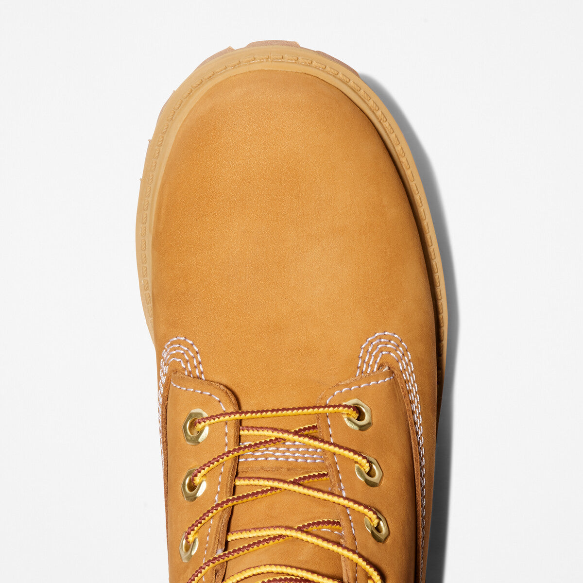 TIMBERLAND Junior 6-Inch Premium Waterproof Boot Wheat Nubuck - Image 7