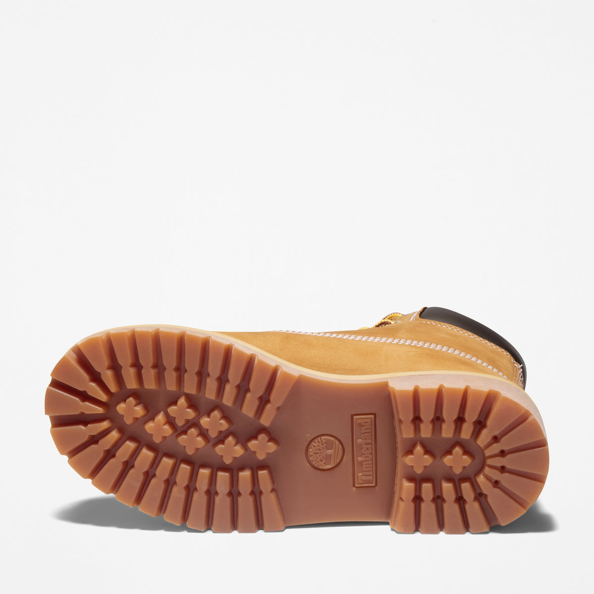 TIMBERLAND Junior 6-Inch Premium Waterproof Boot Wheat Nubuck - Image 8