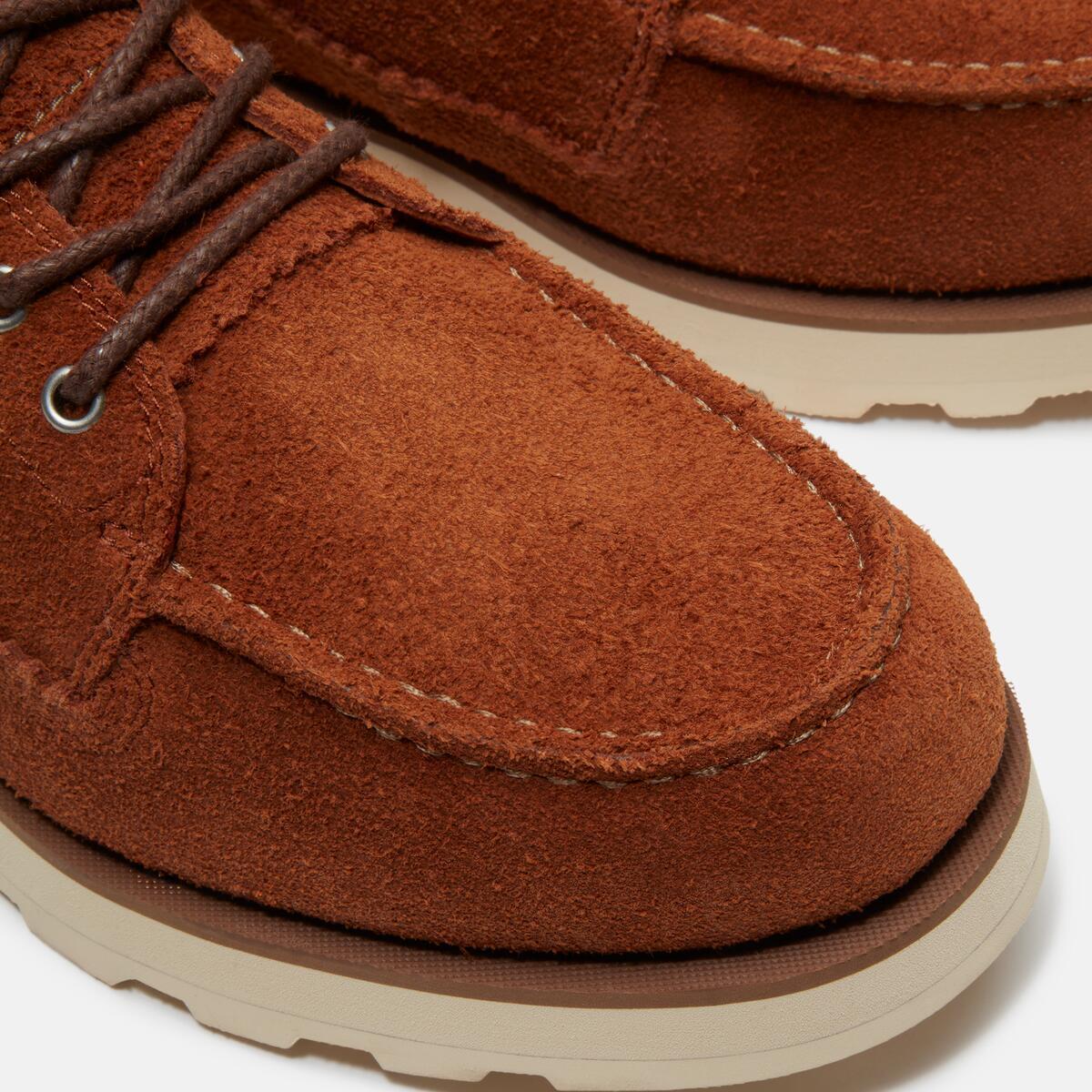 TIMBERLAND Men's Britton Mills Oxford Rust Suede - Image 9