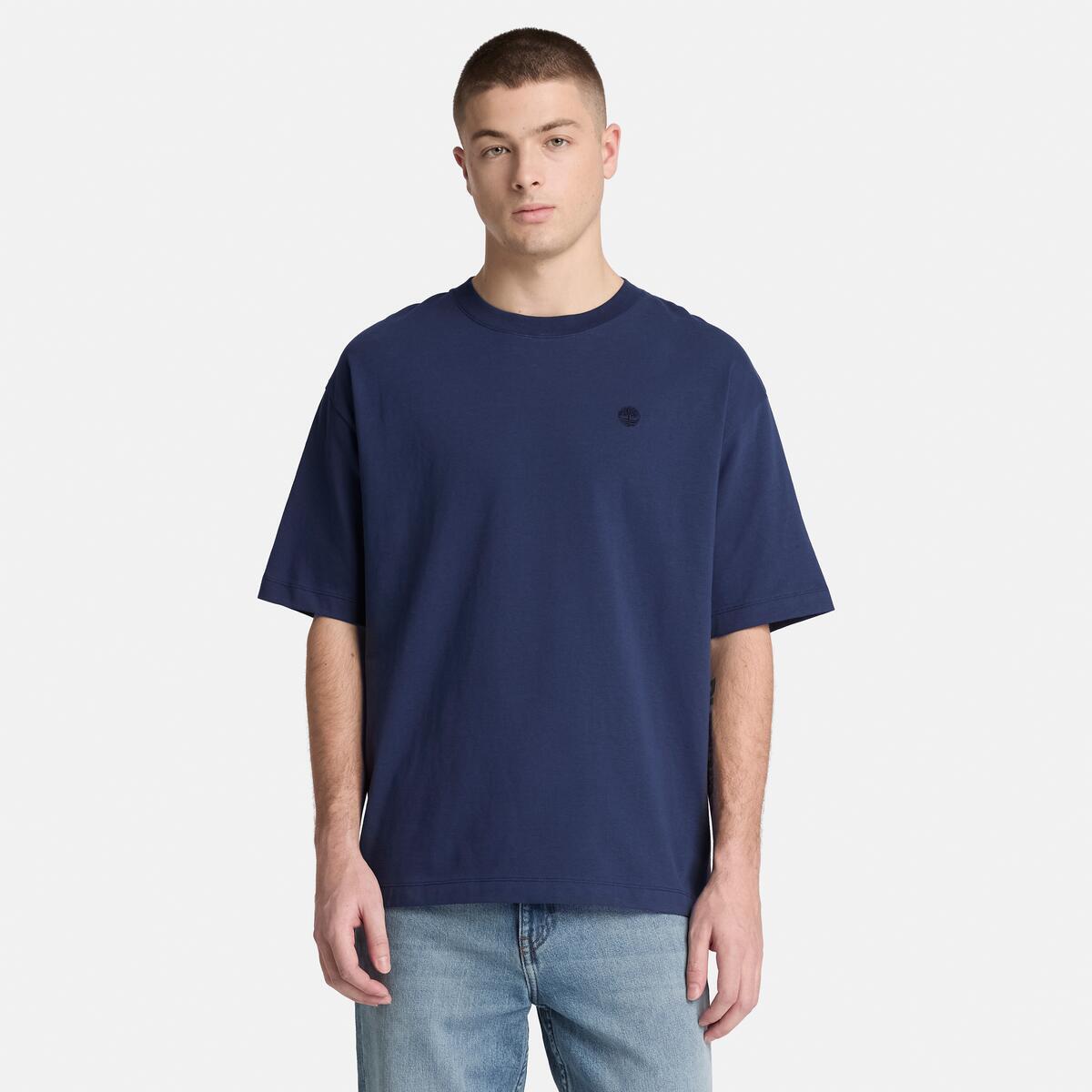 TIMBERLAND Men's Dunstan River Tee Naval Academy - Image 1