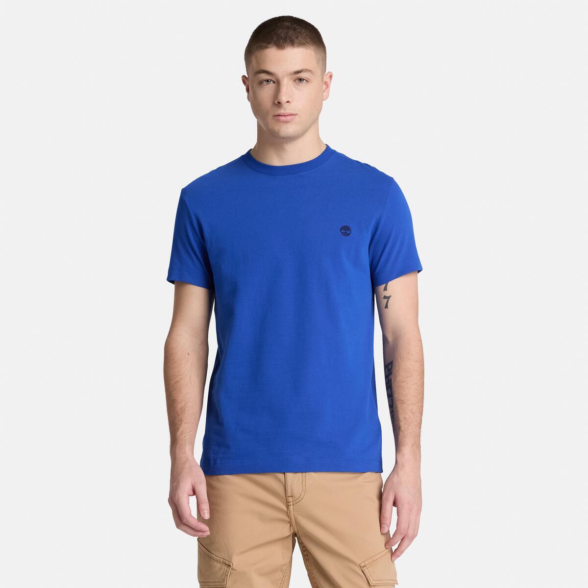 TIMBERLAND Men's Dunstan River Tee Surf The Web - Image 1