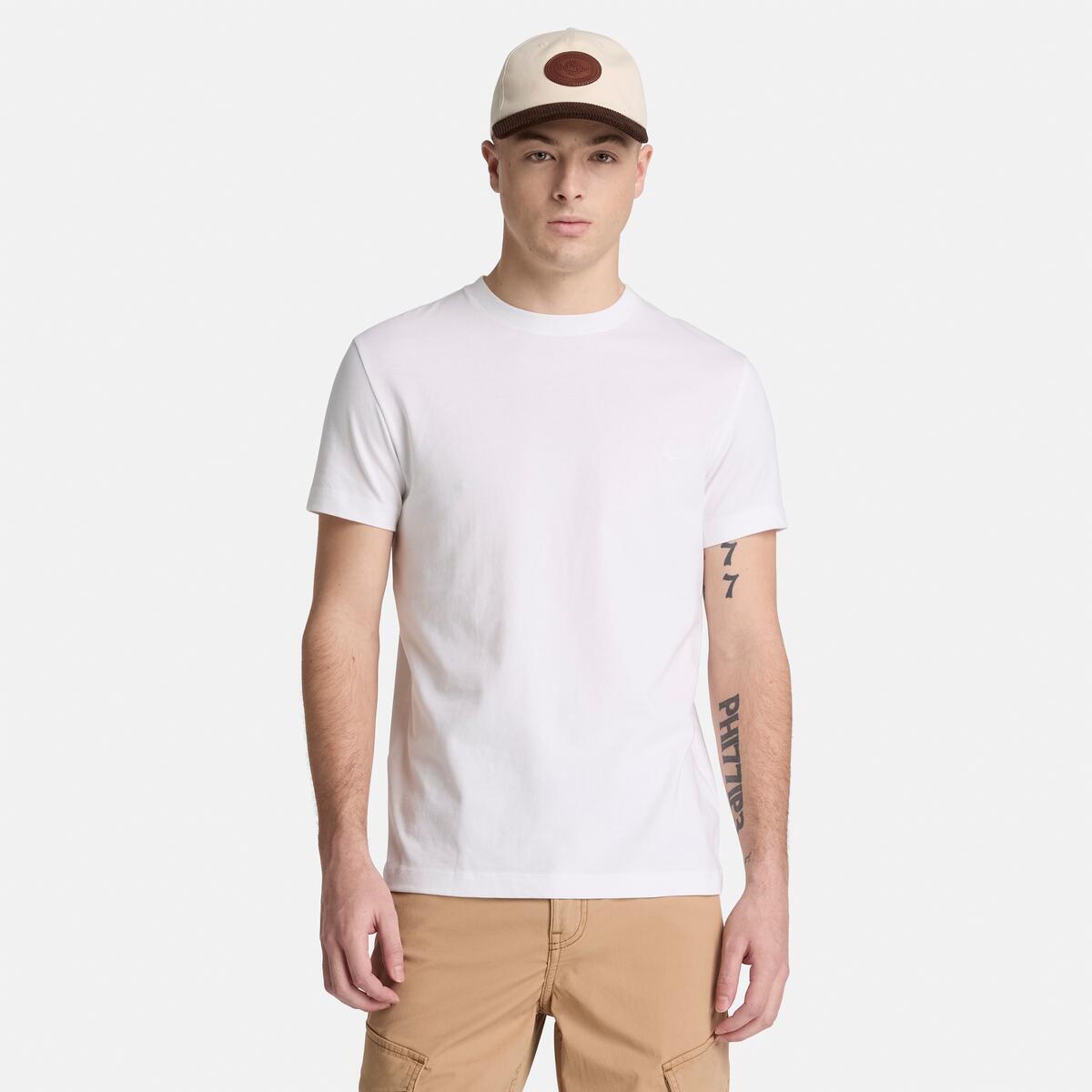 TIMBERLAND Men's Dunstan River Tee White - Image 1