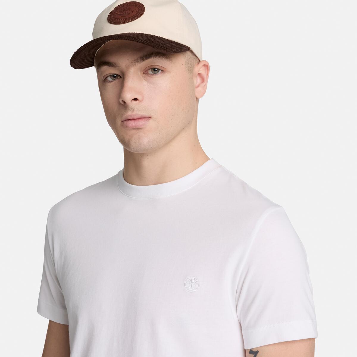 TIMBERLAND Men's Dunstan River Tee White - Image 3
