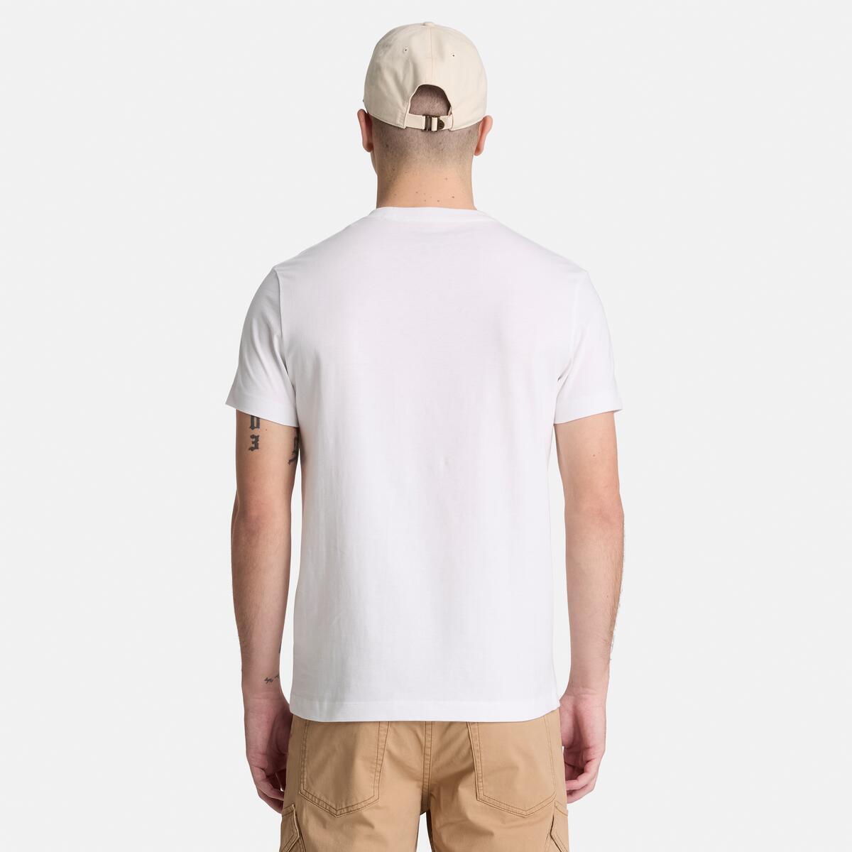 TIMBERLAND Men's Dunstan River Tee White - Image 4
