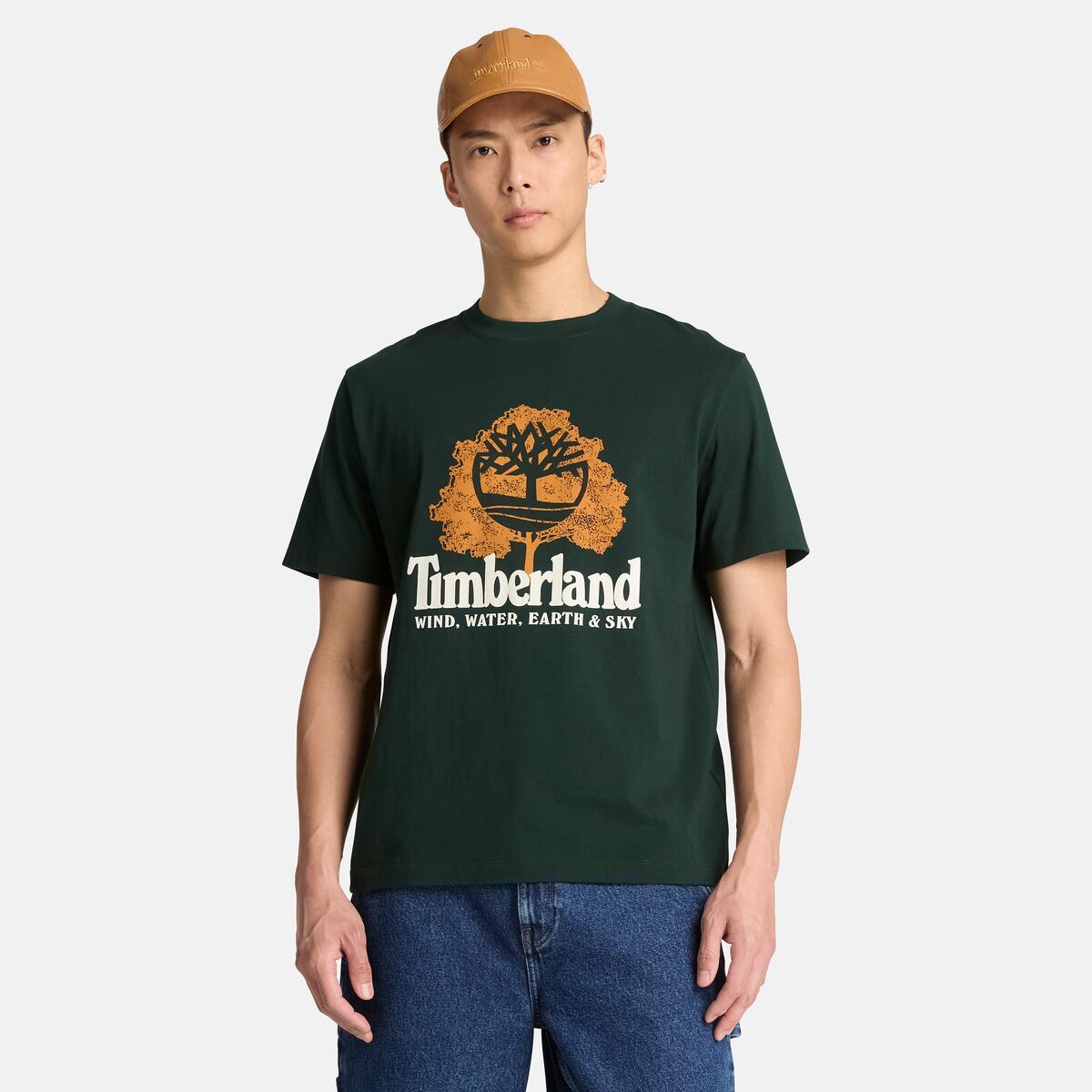 TIMBERLAND Men's Front Graphic Tee Scarab - Image 1
