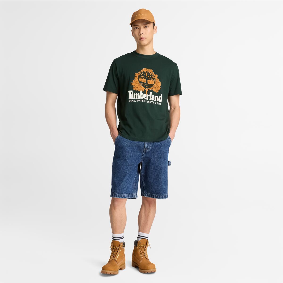 TIMBERLAND Men's Front Graphic Tee Scarab - Image 2