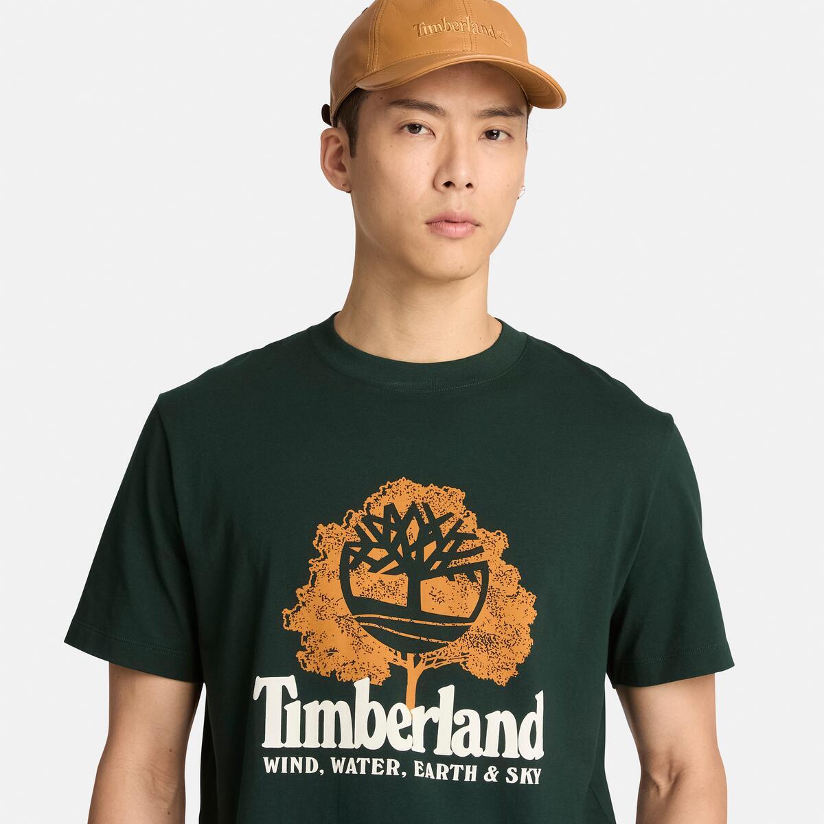 TIMBERLAND Men's Front Graphic Tee Scarab - Image 3