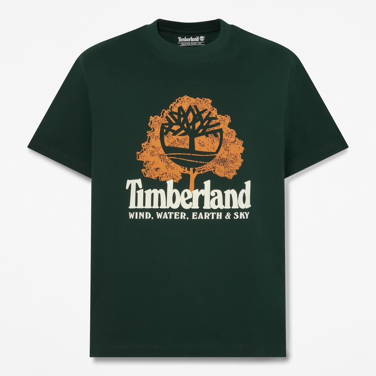 TIMBERLAND Men's Front Graphic Tee Scarab - Image 5