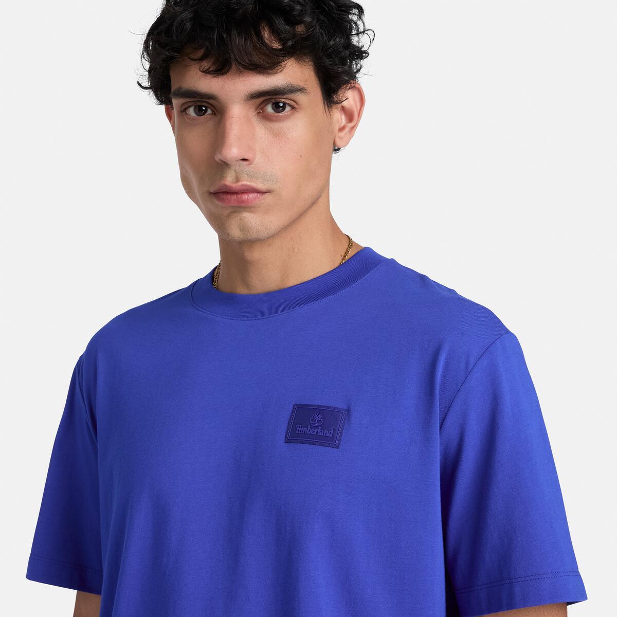 TIMBERLAND Men's Silicon Badge Tee Surf The Web - Image 3