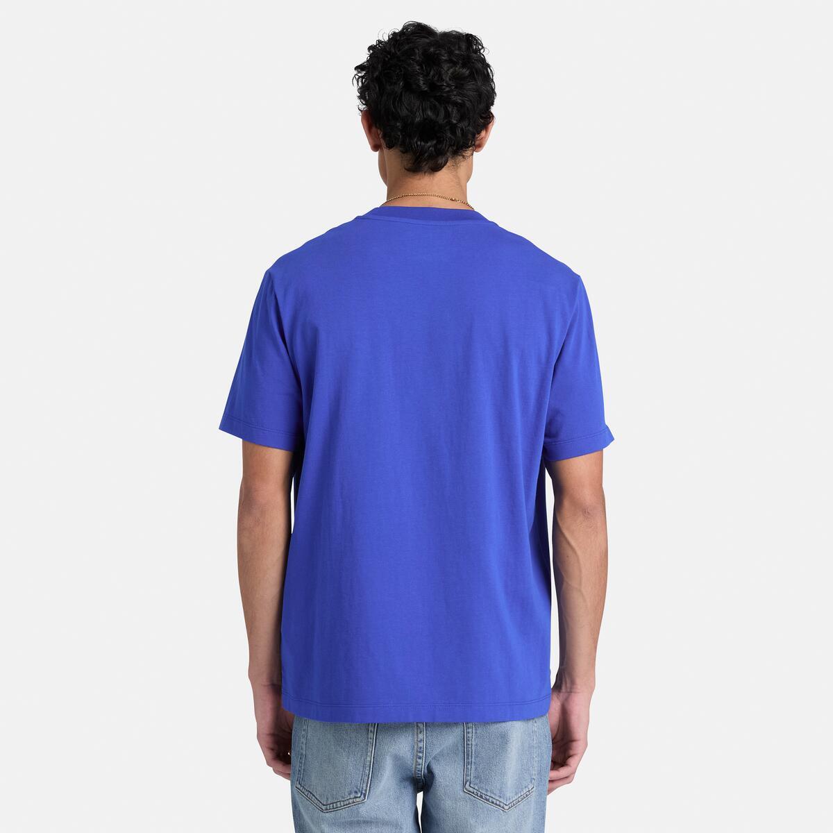 TIMBERLAND Men's Silicon Badge Tee Surf The Web - Image 4