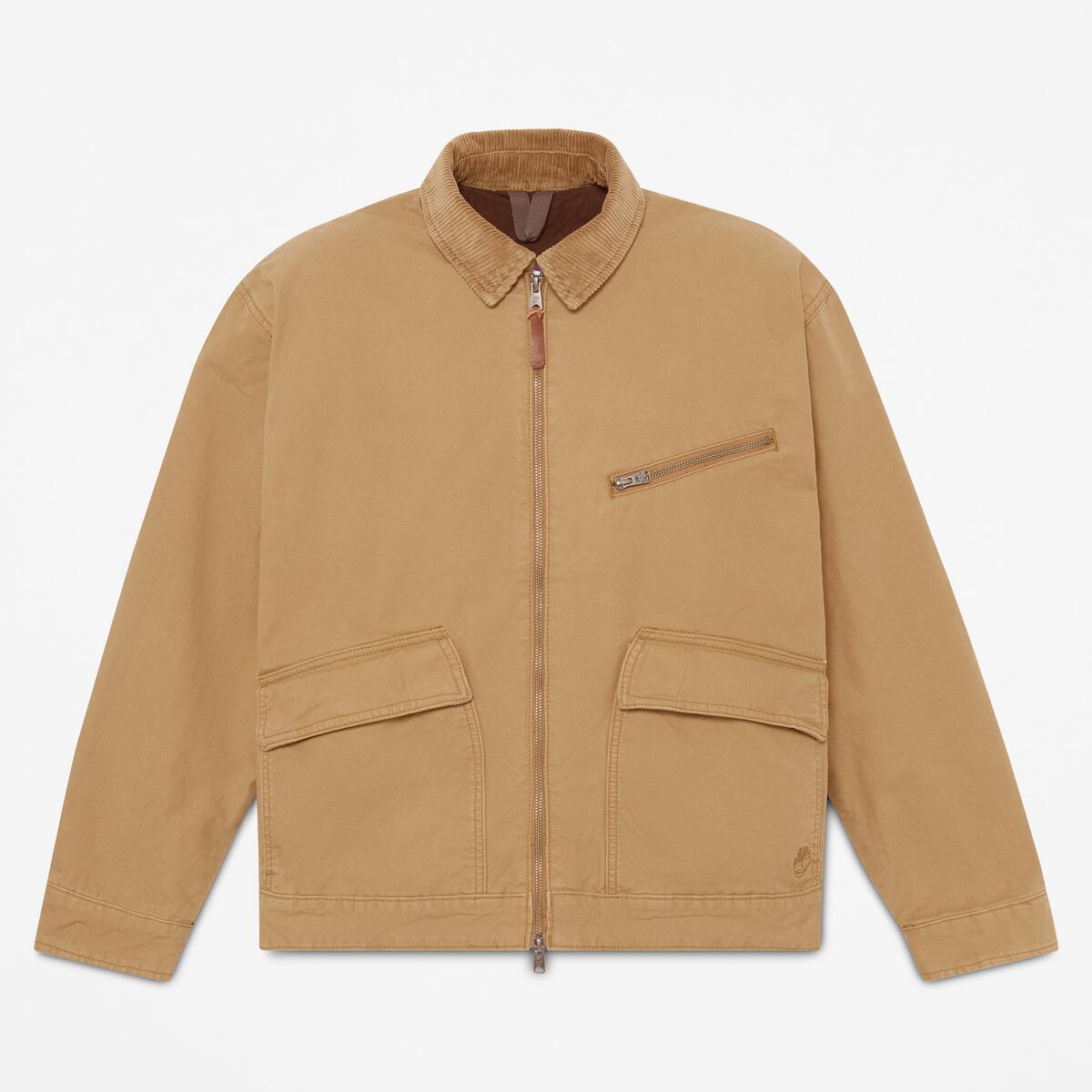 TIMBERLAND Men's Strafford Canvas Jacket Ermine - Image 5