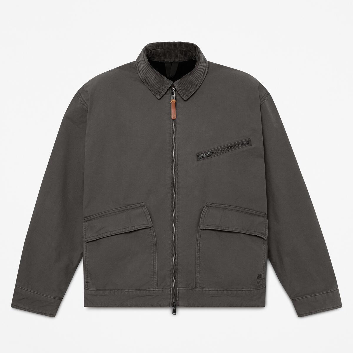 TIMBERLAND Men's Strafford Canvas Jacket Vintage Black - Image 5