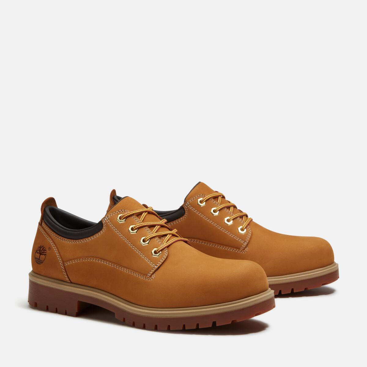 TIMBERLAND Men's 25 Waterproof Oxford Wheat Nubuck - Image 2