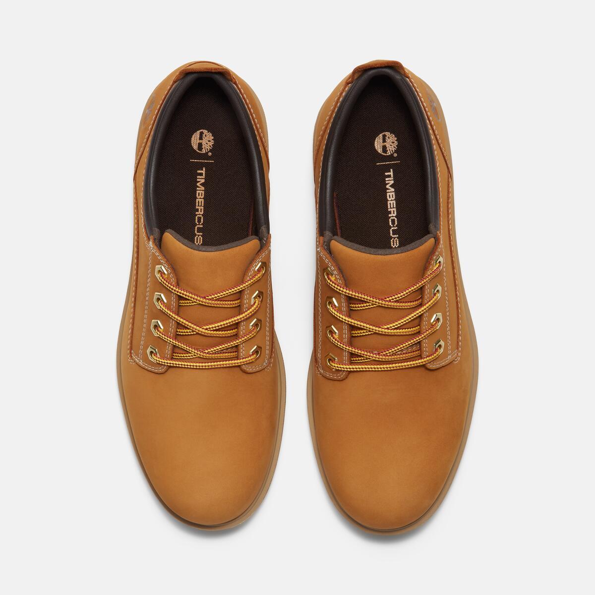 TIMBERLAND Men's 25 Waterproof Oxford Wheat Nubuck - Image 3