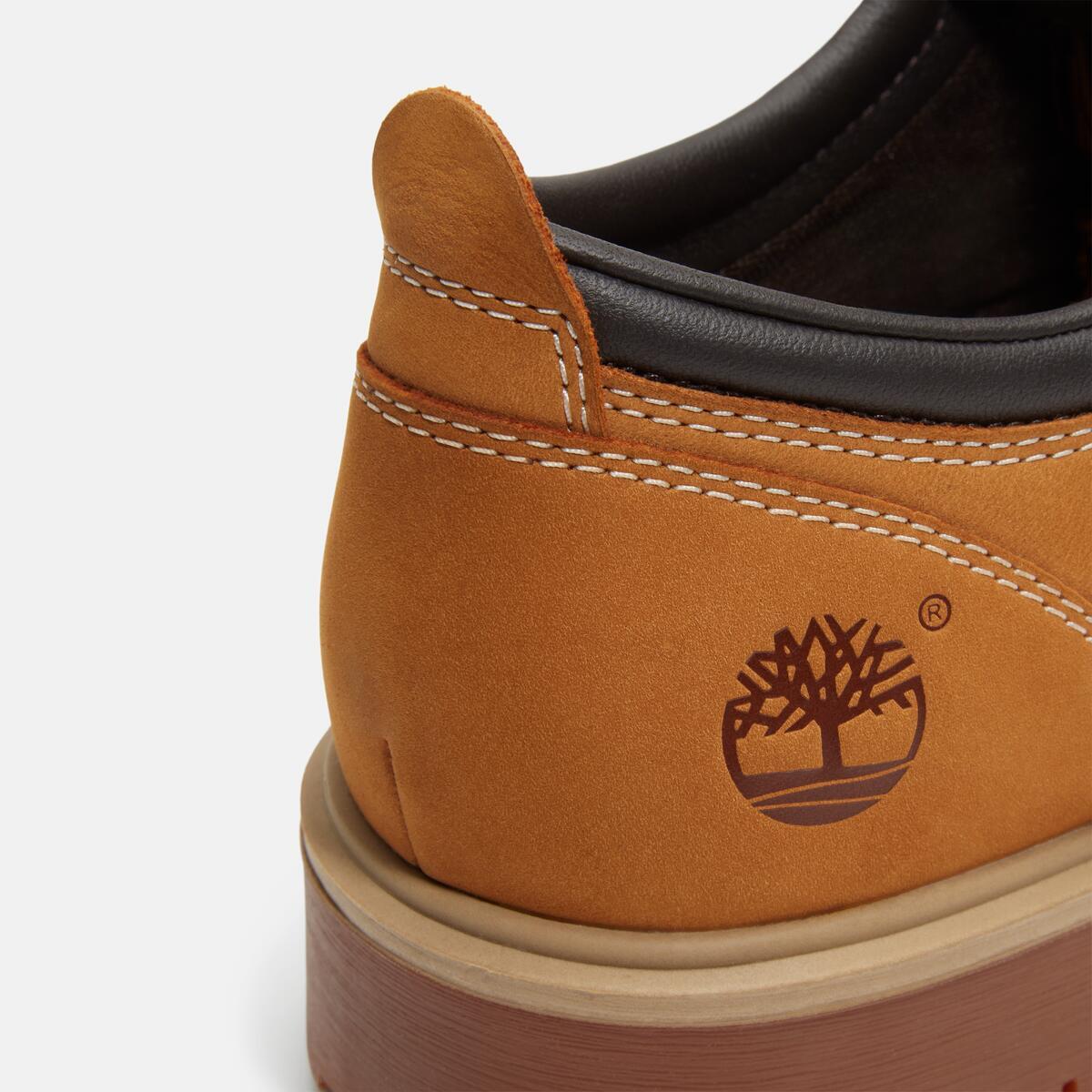 TIMBERLAND Men's 25 Waterproof Oxford Wheat Nubuck - Image 7
