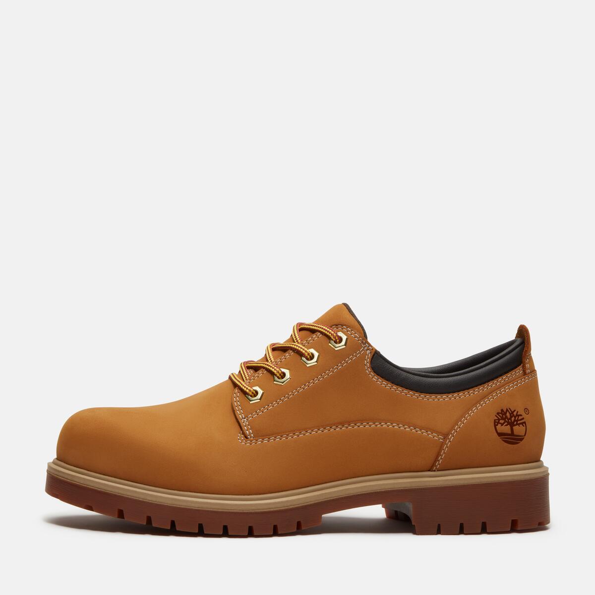 TIMBERLAND Men's 25 Waterproof Oxford Wheat Nubuck - Image 8