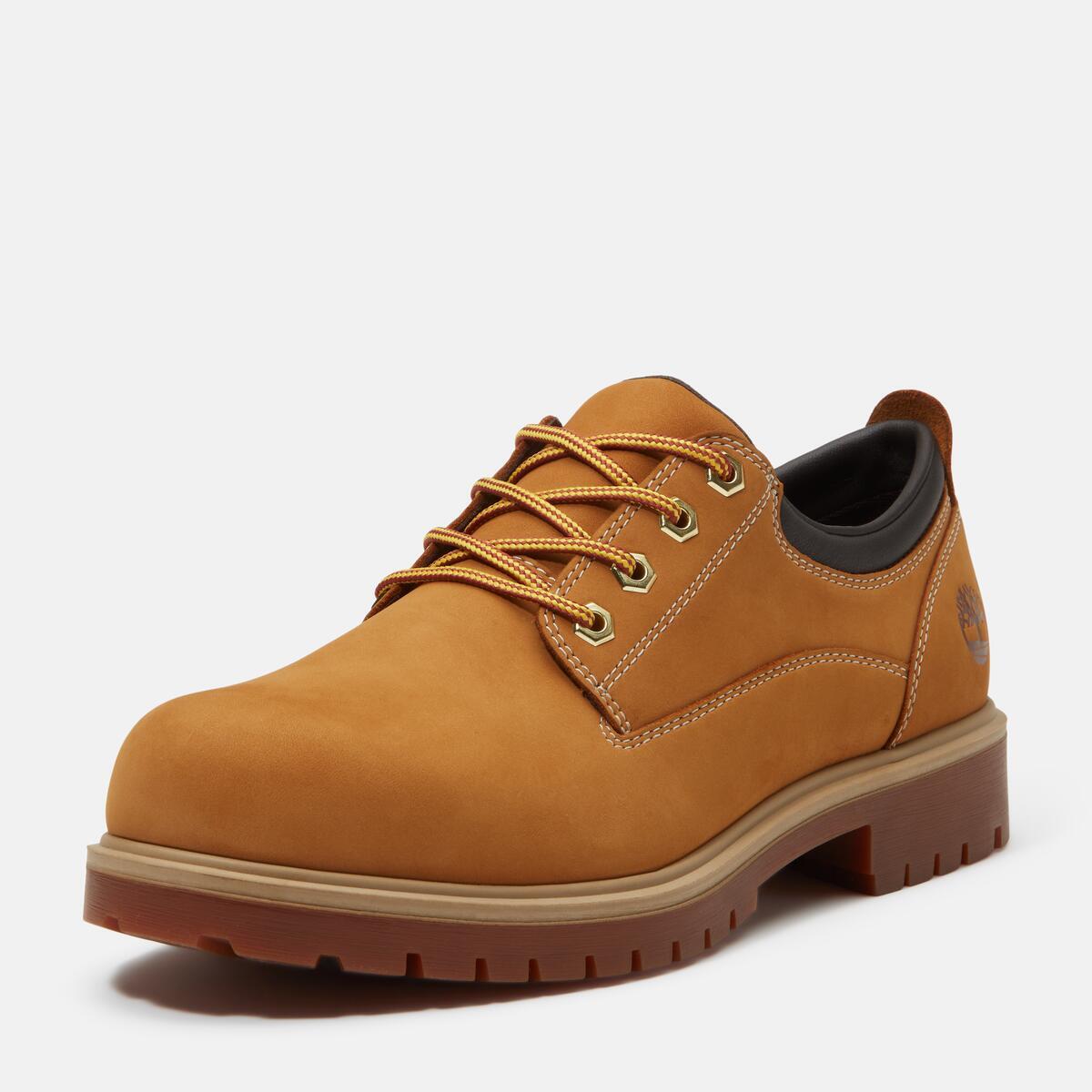 TIMBERLAND Men's 25 Waterproof Oxford Wheat Nubuck - Image 9