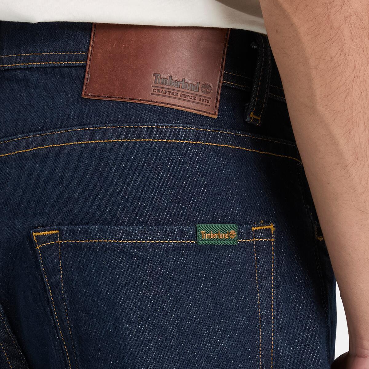 TIMBERLAND Men's 5 Pocket Denim Pant Rinse - Image 4