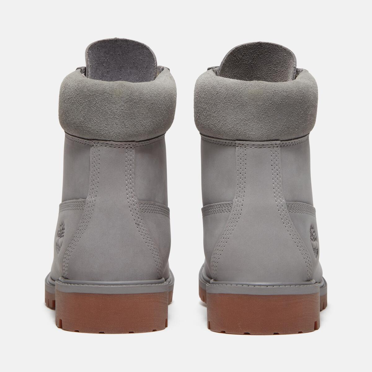 TIMBERLAND Men's 6-Inch Heritage Waterproof Boot Medium Greyout Nubuck - Image 5