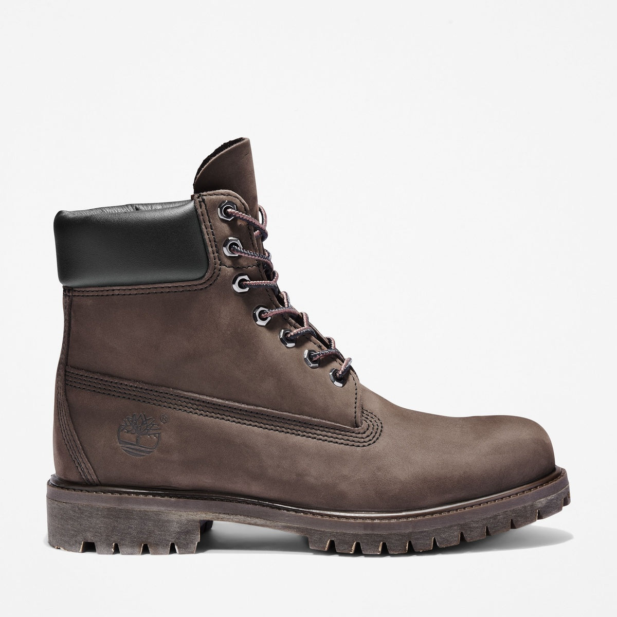 TIMBERLAND Men's 6-Inch Premium Waterproof Boot Medium Brown Nubuck - Image 1