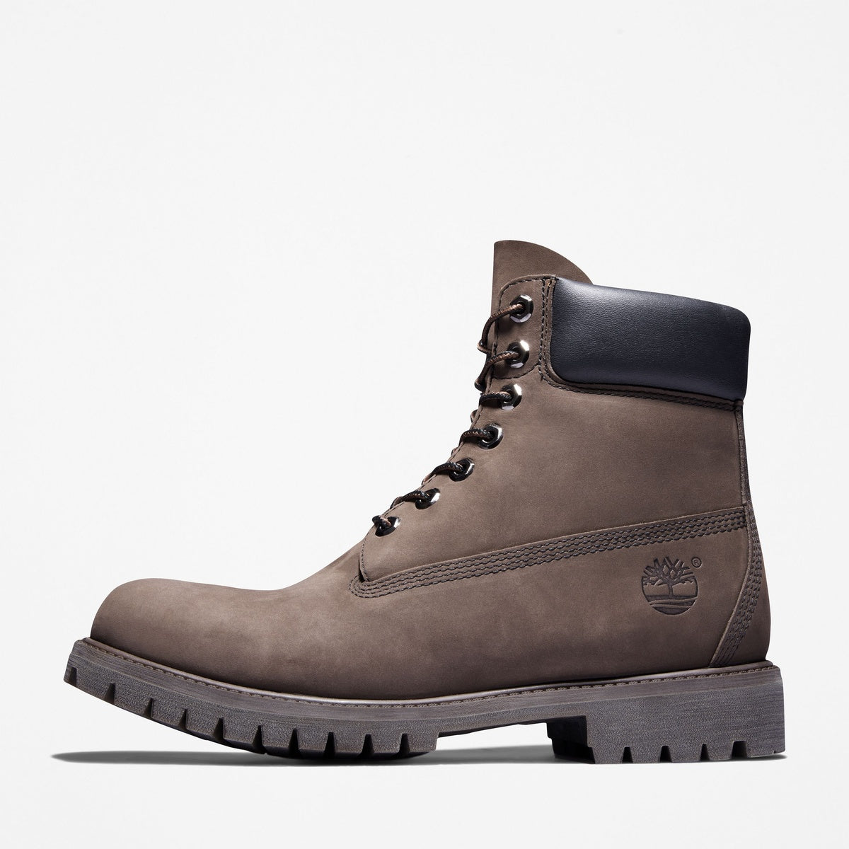 TIMBERLAND Men's 6-Inch Premium Waterproof Boot Medium Brown Nubuck - Image 7